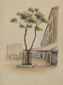 Street Scene by Unbekannt