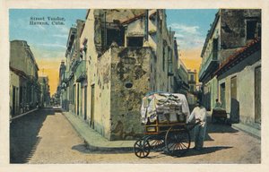 Street Vendor, Havana, Cuba by Unbekannt