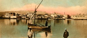 Suez - View of the Town During High Waters, c1918-c1939