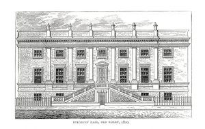 Surgeons Hall, Old Bailey by Unbekannt