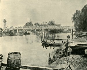 Swing Bridge Over the Latrobe