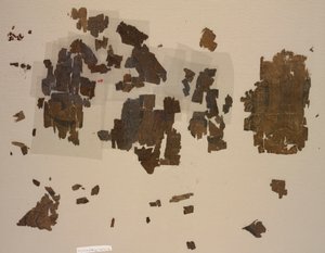 Taqueté Fragments with Winged Lions in Roundels