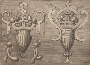 Cartouches and Other Ornaments by Unbekannt