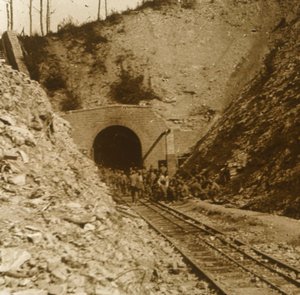 Tavannes Tunnel, Verdun, northern France