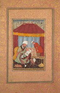 Teacher with his Pupil, c. 1595-1600 by Unbekannt