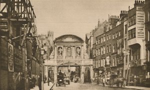 Temple Bar: The City Boundary in the Strand in the Year 1878 by Unbekannt