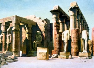Temple of Rameses II, Luxor, Egypt