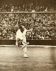 Tennis match on Centre Court at Wimbledon by Unbekannt