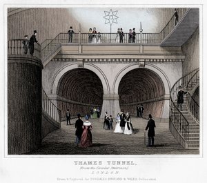 Thames Tunnel, London by Unbekannt