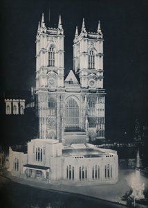 The Abbey Church of St. Peter, Westminster, Showing the Temporary Annexe by Unbekannt