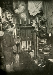 The Acetylene Gas Plant, Over the Door, c1908