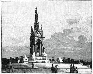 The Albert Memorial, Kensington, London
