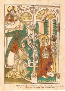 The Annunciation, c. 1450-1470 by Unbekannt