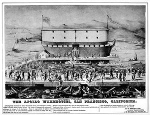 The Apollo Warehouses, San Francisco, California, 19th Century