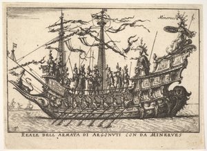 The Argonauts Led by Minerva, from the Series by Unbekannt