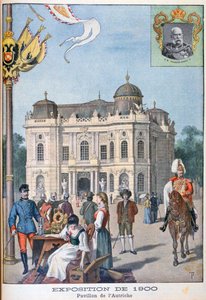 The Austrian Pavilion at the Universal Exhibition of 1900, Paris by Unbekannt