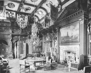 The Banqueting Hall, Knebworth House, Hertfordshire