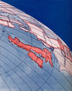 The British Isles and Northern Europe at 6pm on midsummer
