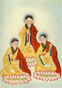 The Buddhist Triad, 1922