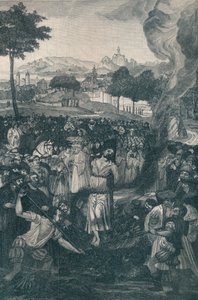 The Burning of John Huss by the Council of Constance, July 6, 1415 by Unbekannt