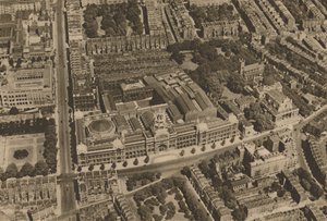 The Camera Catches a View of South Kensington from a Low-Flying Aeroplane
