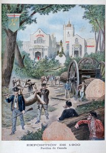 The Canadian Pavilion at the Universal Exhibition of 1900, Paris