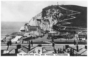 The Capstone Hill and Parade, Ilfracombe, 1936 by Unbekannt