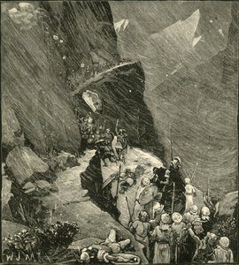 The Carthaginians Crossing The Alps