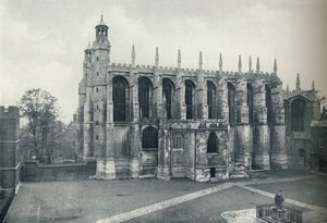 The Chapel, from the Roof of Long Chamber, 1926