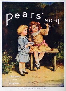The Charm of Youth, and the Joy of Age, Pears soap advert, 1916