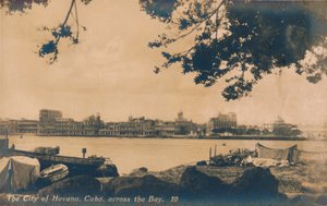 The City of Havana, Cuba, across the Bay by Unbekannt