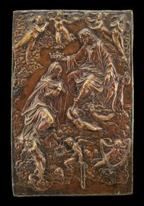 The Crowning of the Virgin by Unbekannt