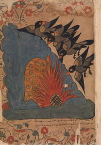 The Crows Trap the Owls in Their Cave by Lighting a Fire at the Entrance and Fanning by Unbekannt