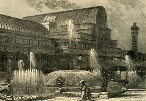 The Crystal Palace, from the South, c1878