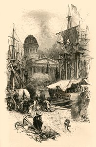 The Custom House, Liverpool, mid 19th century