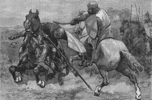 The Death of Bohun, 16 March 1322, c1880