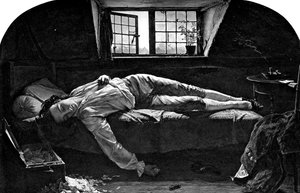The Death of Chatterton by Unbekannt