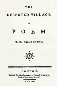 The Deserted Village, A Poem by Unbekannt