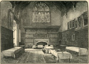 The Dining-Hall, 1898 by Unbekannt