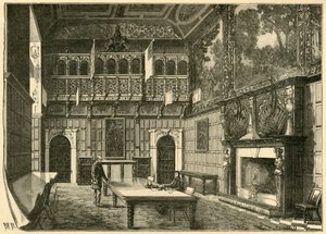 The Dining-Hall, Hatfield, 1898