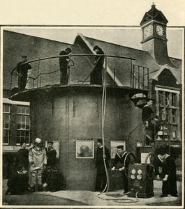 The Diving Tank at Portsmouth Where Divers Are Trained by Unbekannt