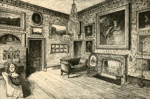 The Drawing-Room at Abbotsford, 1882