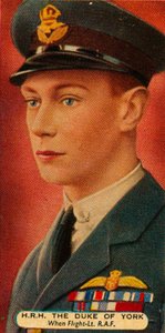 The Duke of York when he was a Flight Lieutenant in the RAF, c1918-1935 by Unbekannt