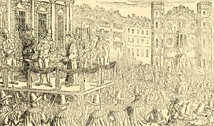 The Execution of Charles I in Whitehall, 30th January 1649