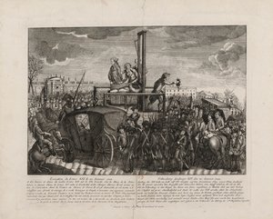 The Execution of Louis XVI on the Place de la Revolution by Unbekannt