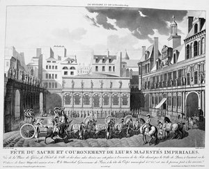 The Festivities of the Coronation, Paris, 2nd December 1804