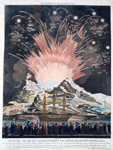 The Festivities of the Coronation, Paris, 2nd December 1804