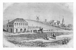 The First Grand Stand at Newmarket