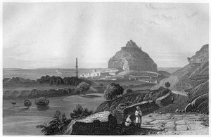 The Fortress of Dowlatabad in the Deccan Plateau, India, c1860