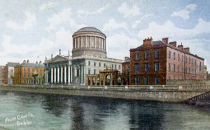 The Four Courts, Dublin, Ireland by Unbekannt